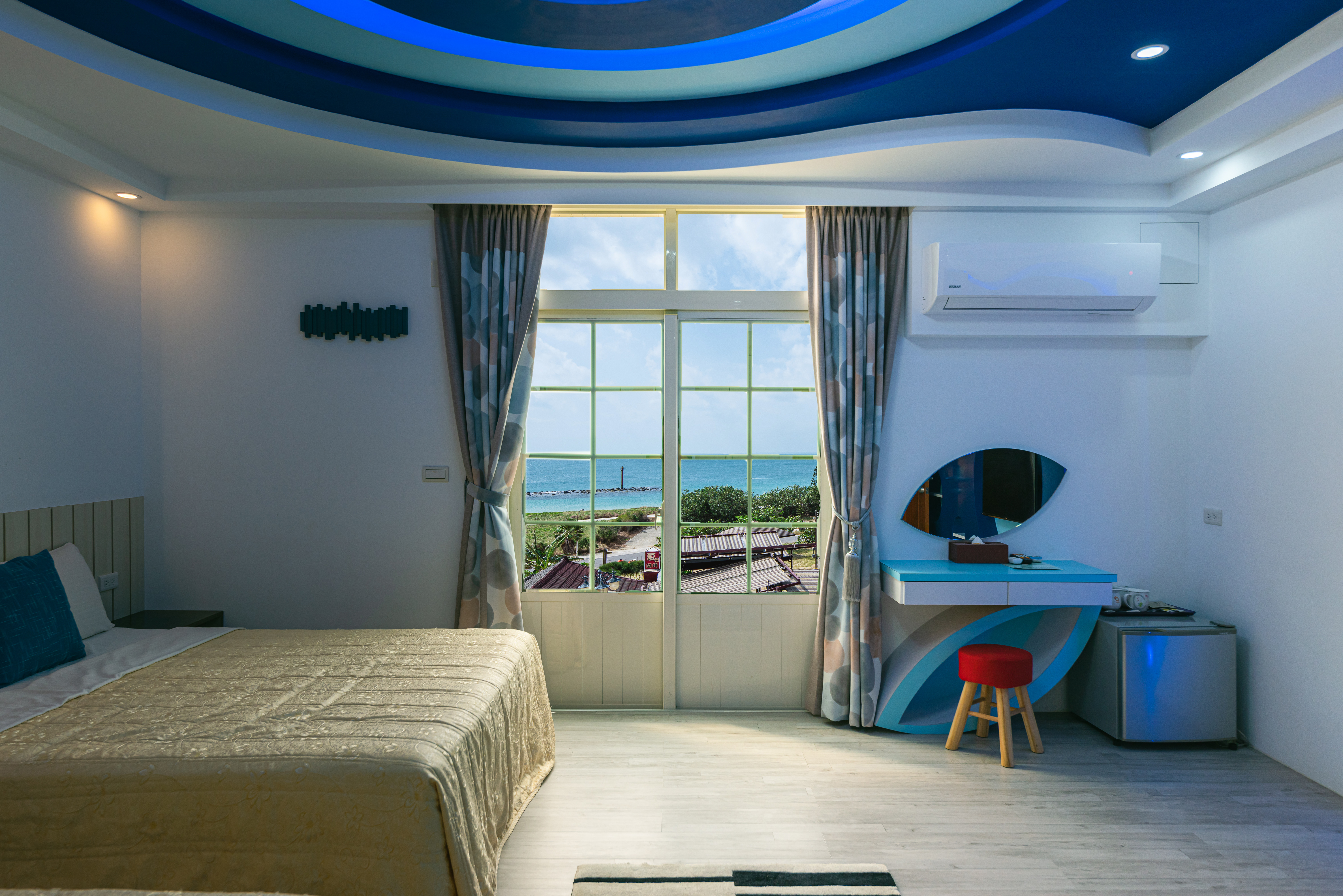 澎湖旅遊-馬公海景四人房